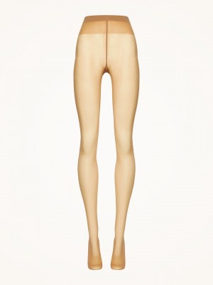 Caramel Wolford Individual 10 Tights | 6739LBJZA