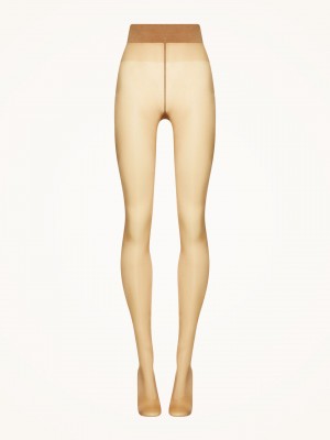 Caramel Wolford Satin Touch 20 Tights | 0874BSIOP