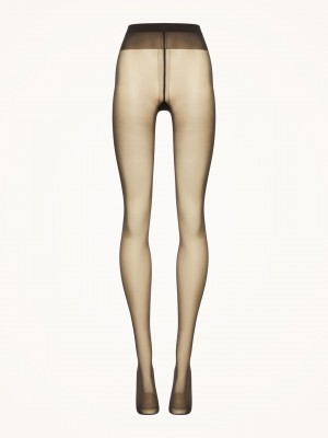 Nearly Black Wolford Individual 10 Tights | 7410ZWHCP