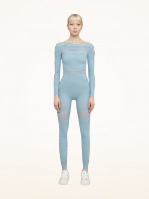 Sky Wolford Net Lines Jumpsuit | 6137GTHZQ