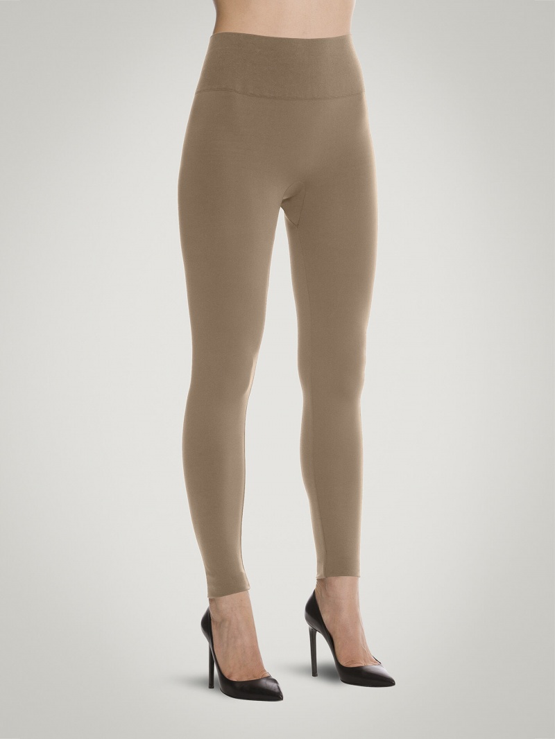 Almond Wolford Aurora Light Shape Leggings | 1692MJWAU