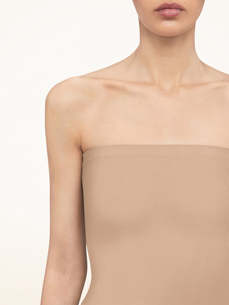 Almond Wolford FATAL Dress | 2906ESGBP