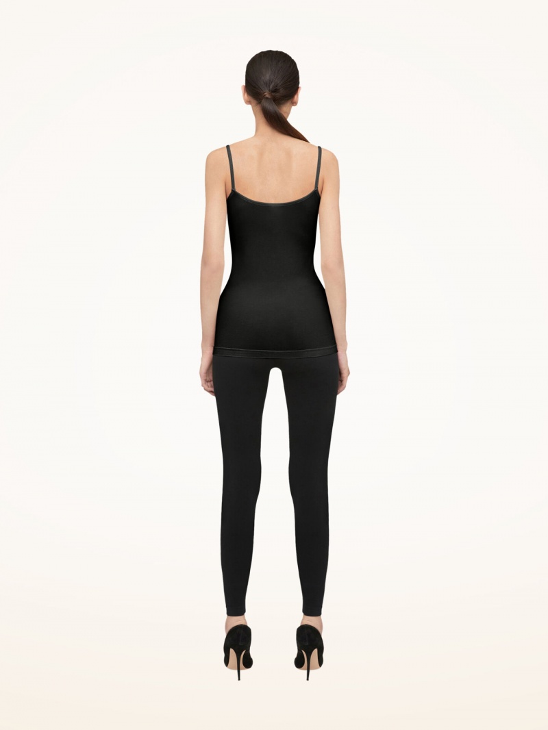 Black Wolford Aurora Hawaii Top Sleeveless | 3627OHXRC