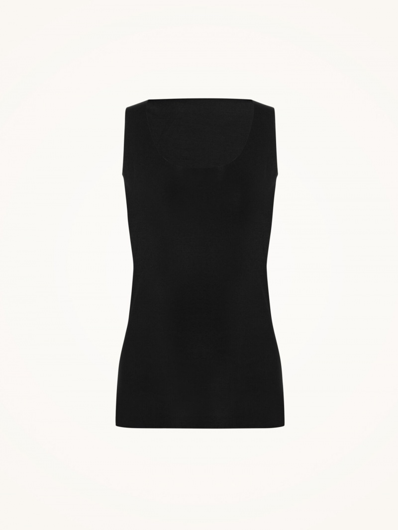 Black Wolford Aurora Pure Top | 1524KUIYV