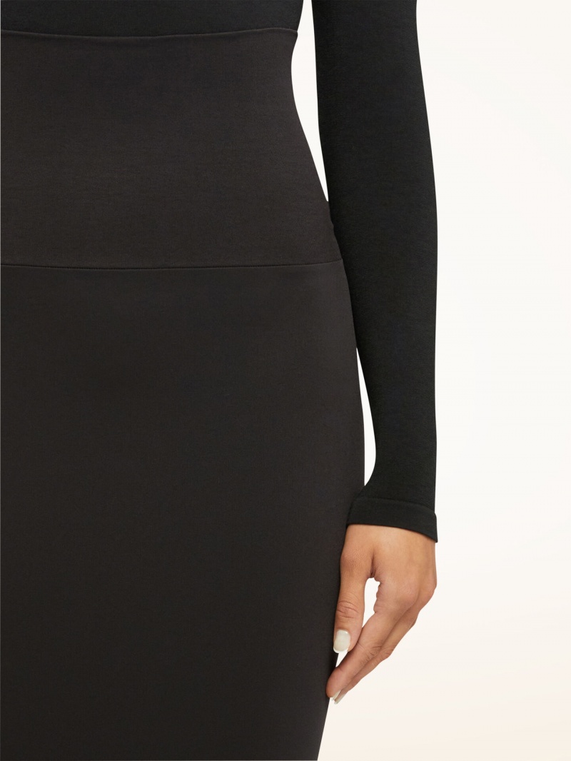 Black Wolford Enrica Skirt | 5839MQRVK