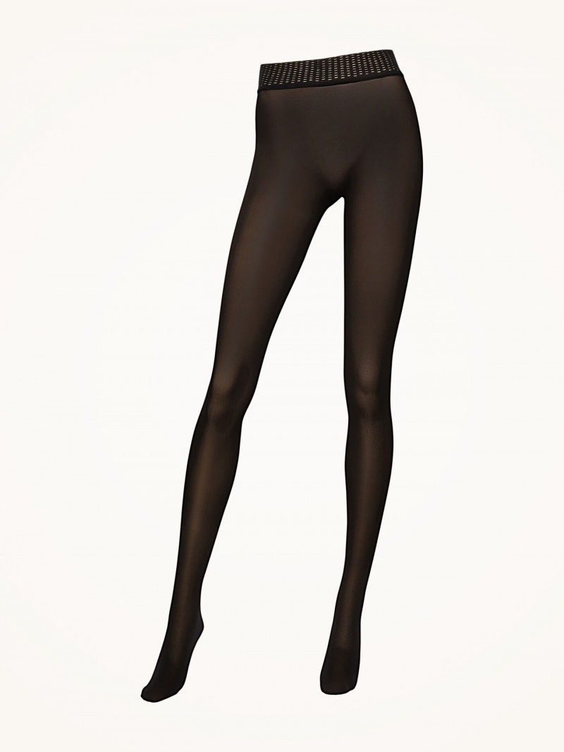 Black Wolford Fatal 50 Tights | 0735HTBFZ