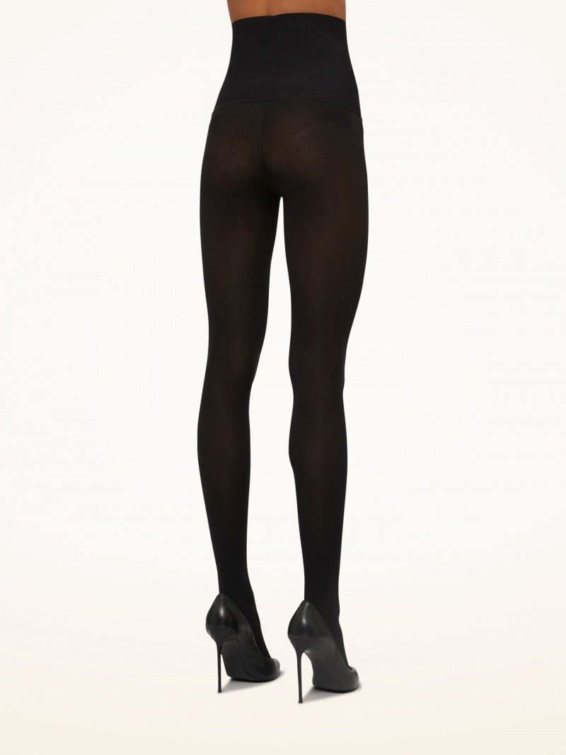 Black Wolford Fatal High Waist Tights | 3062HBRWG