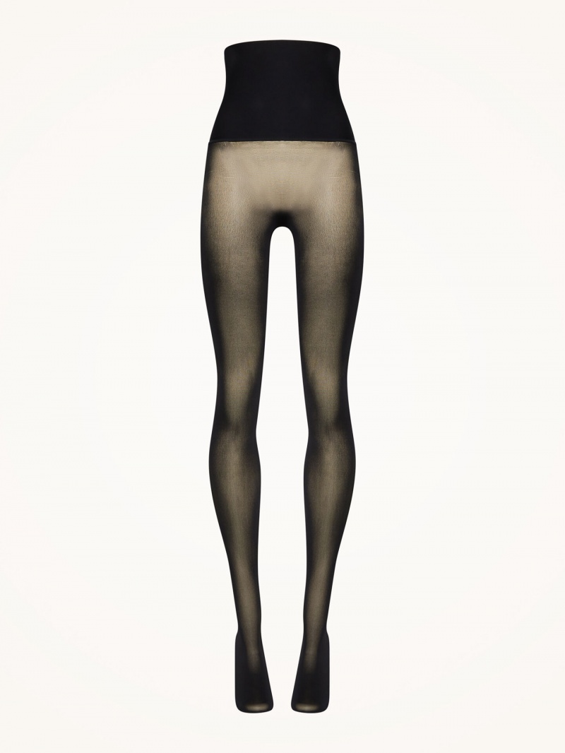 Black Wolford Fatal High Waist Tights | 3062HBRWG