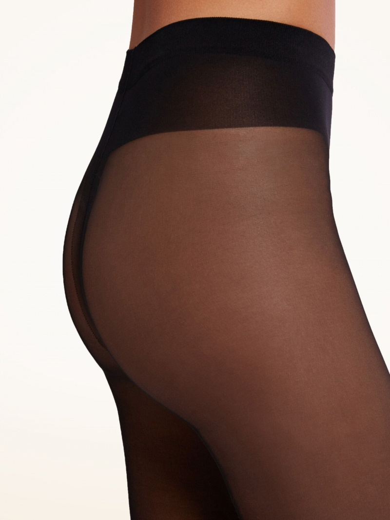 Black Wolford Individual 20 Tights | 4802OKRUH