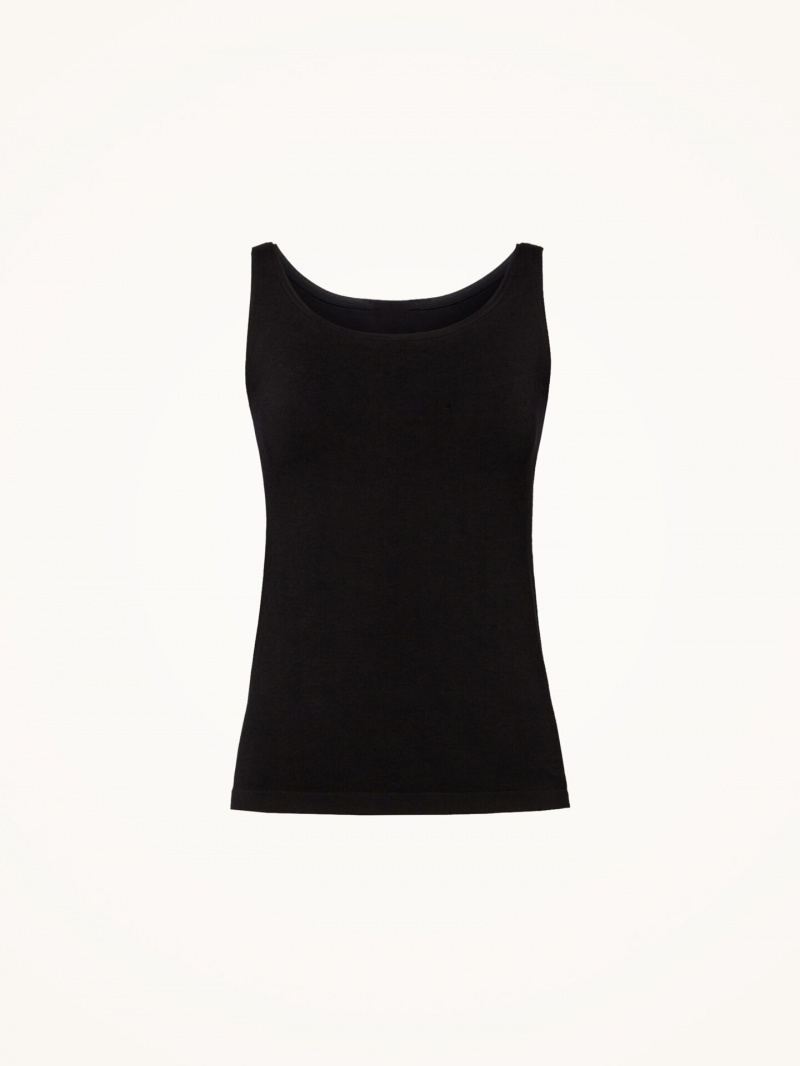 Black Wolford Jamaika Top Sleeveless | 8361FLCTS