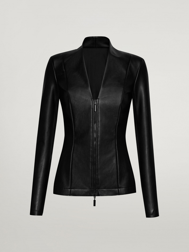 Black Wolford Jenna Blazer | 1056FJUTH