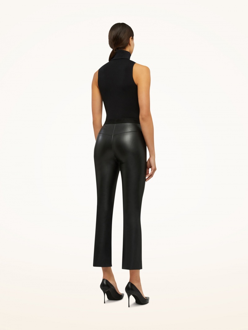 Black Wolford Jenna Trousers | 9703KLRHD