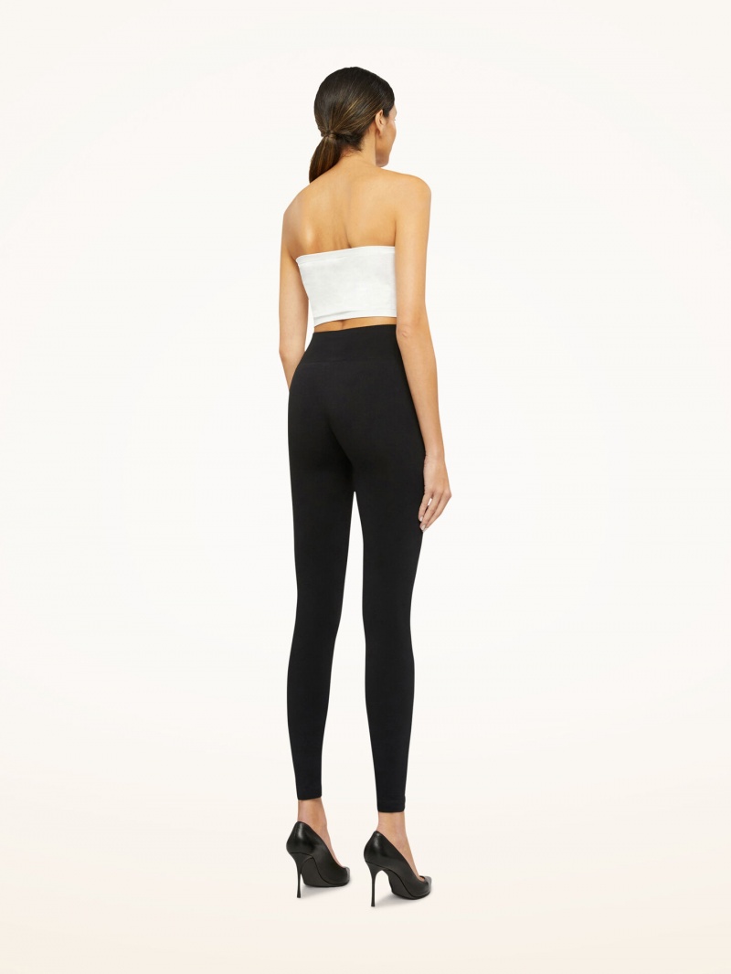 Black Wolford Perfect Fit Leggings | 6084FEXDA