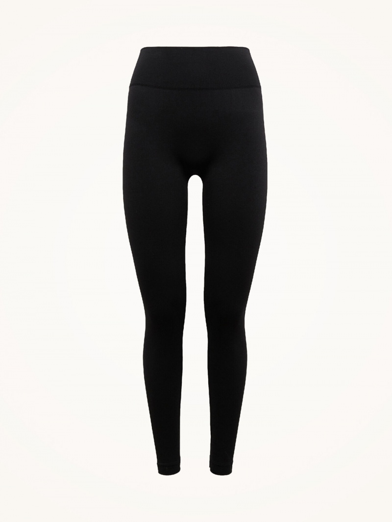 Black Wolford Perfect Fit Leggings | 6084FEXDA