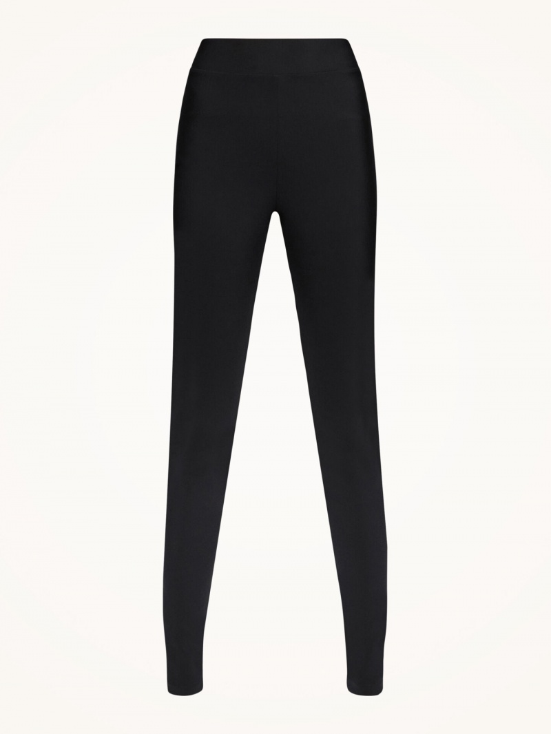 Black Wolford Scuba Leggings | 7028CMPLR