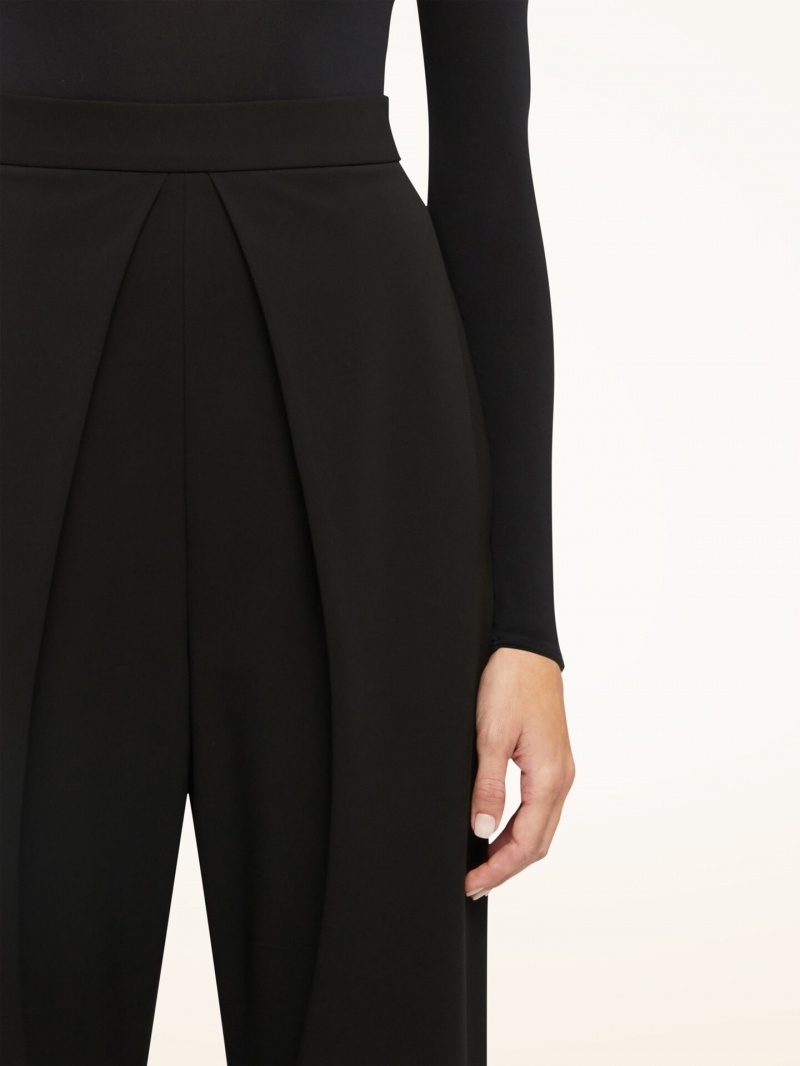 Black Wolford The Palazzo Trousers | 7034RKCUA