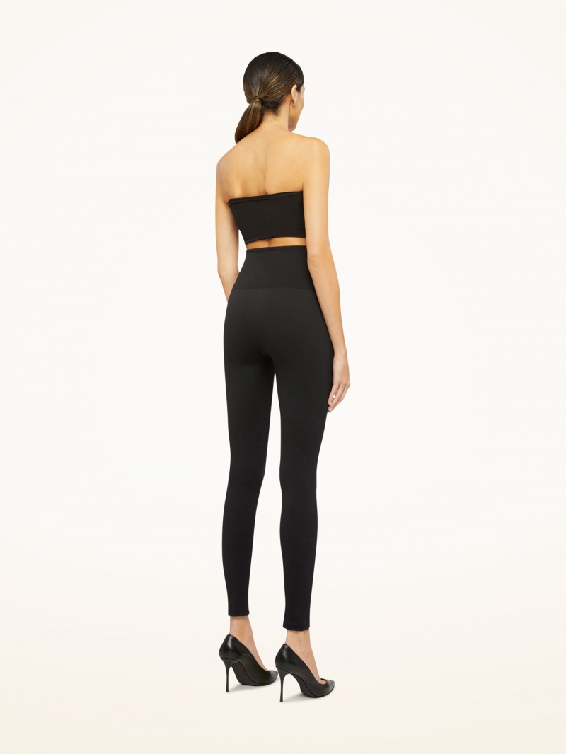 Black Wolford The Wonderful Leggings | 3658DFXVS