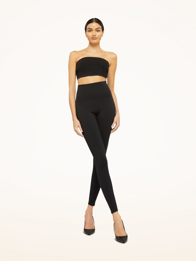 Black Wolford The Wonderful Leggings | 3658DFXVS