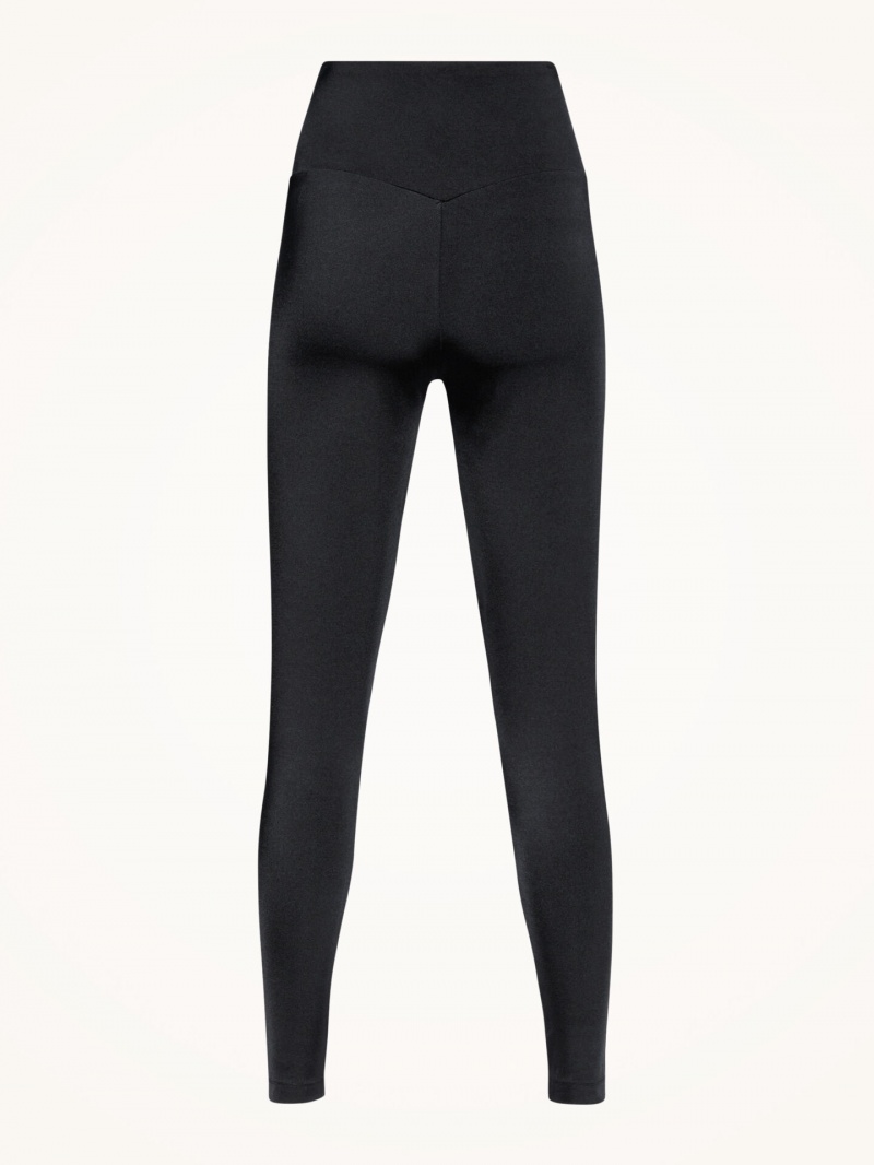 Black Wolford The Workout Leggings | 7841QESFL