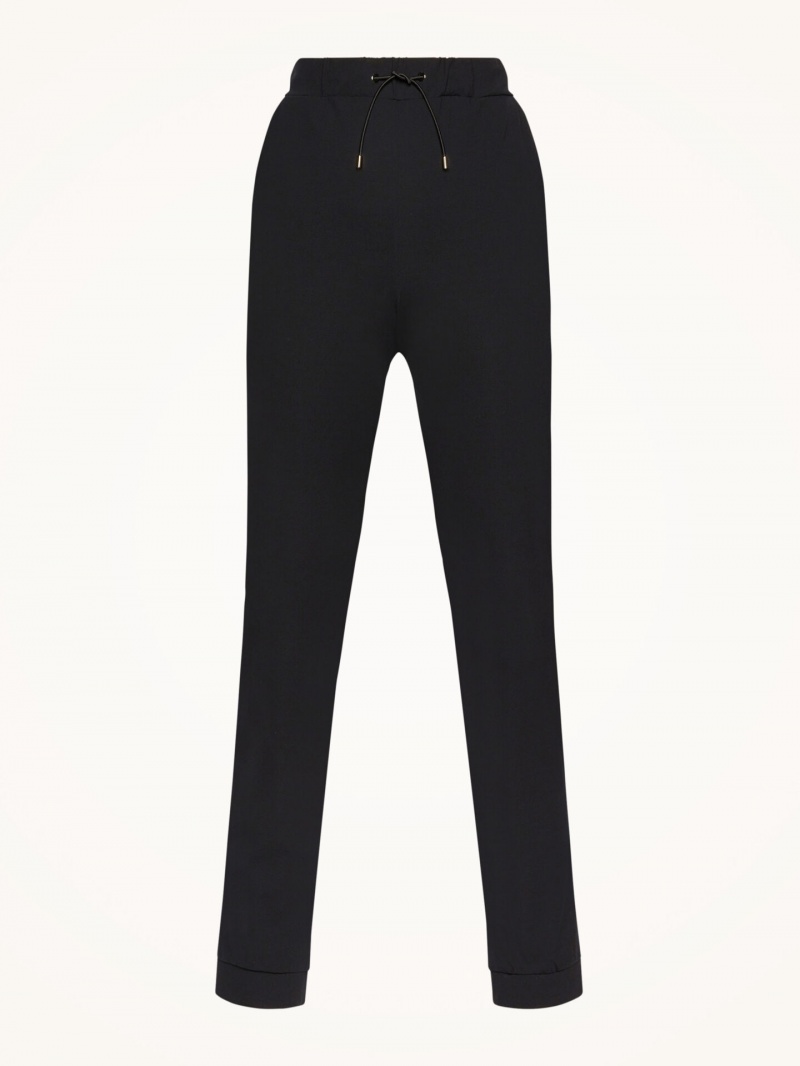 Black Wolford Warm Up Trousers | 7296ITMAL