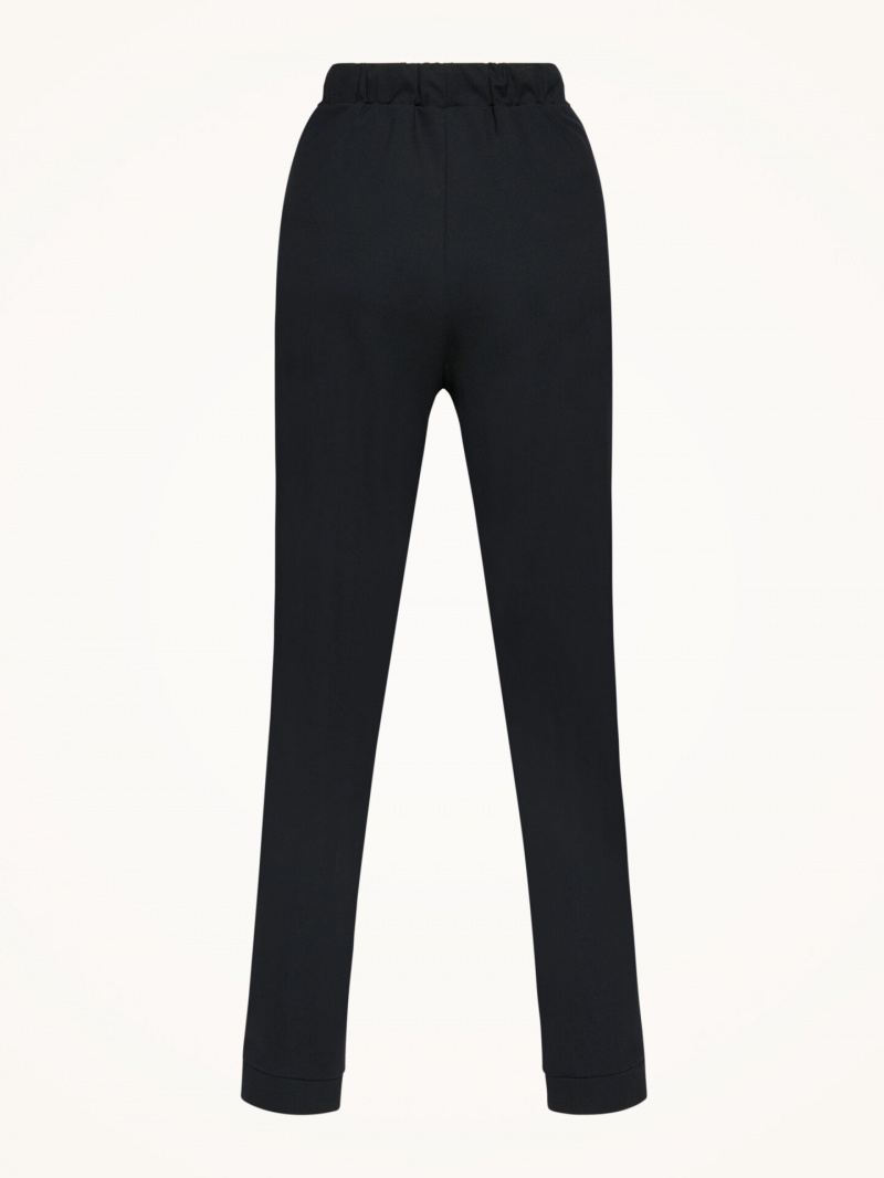 Black Wolford Warm Up Trousers | 7296ITMAL