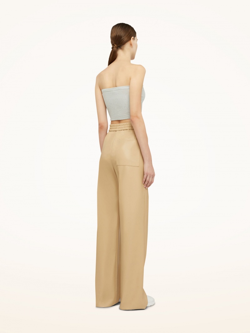 Cafe Au Lait Wolford Eco Vegan Trousers | 8532YADOJ