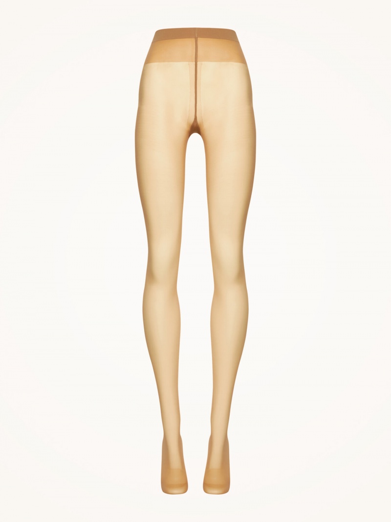 Caramel Wolford Individual 10 Tights | 6739LBJZA