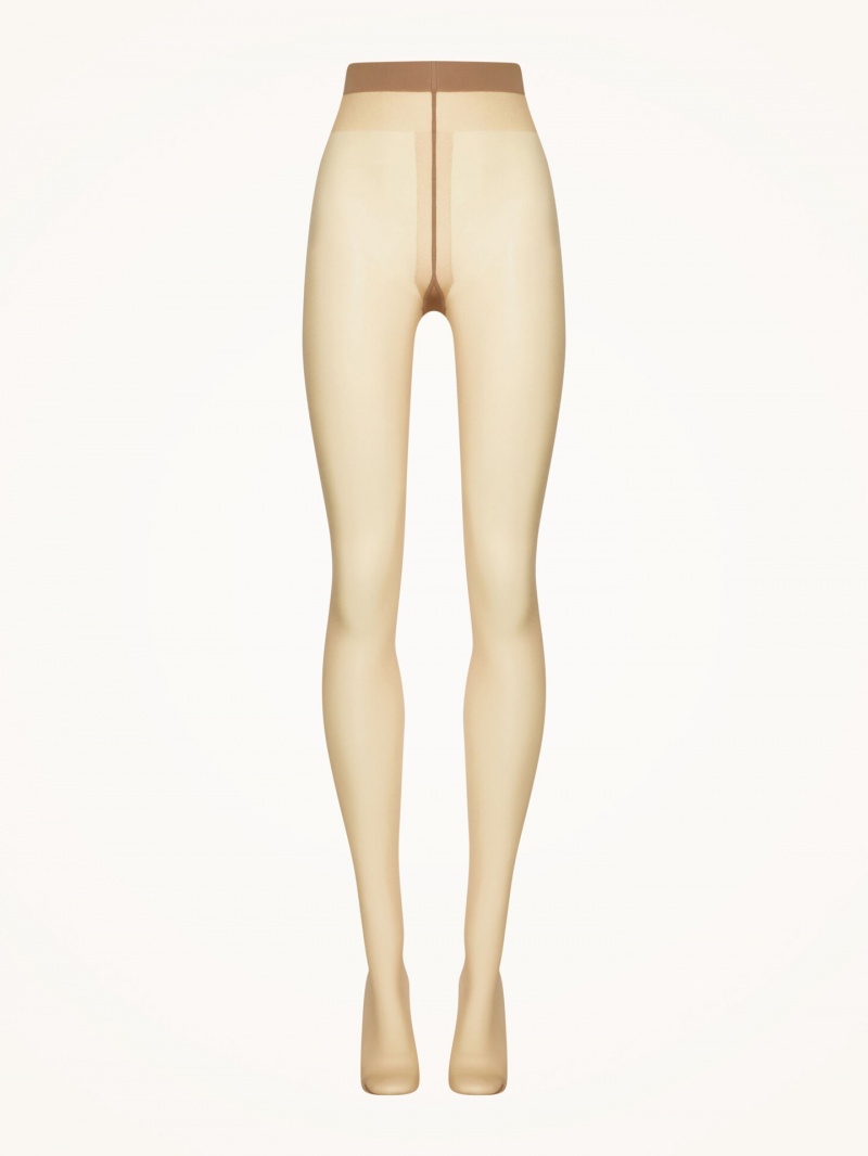 Caramel Wolford Nude 8 Tights | 1274WDEAK