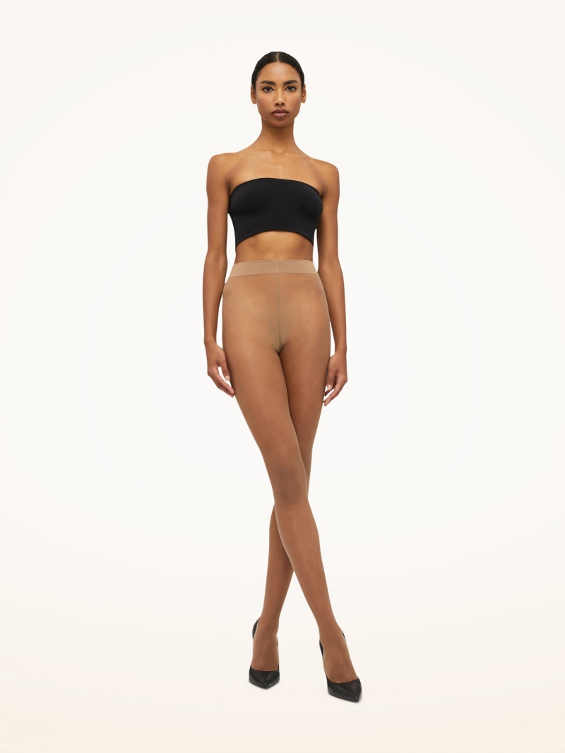 Caramel Wolford Nude 8 Tights | 1274WDEAK