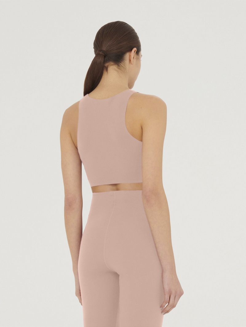 Cherry Blossom Wolford W-Bonded Crop Top | 1325AQBWJ