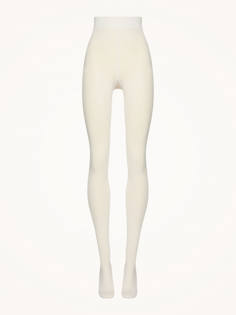 Ecrue Wolford Mary Cotton Rib Tights | 8529VUGAY