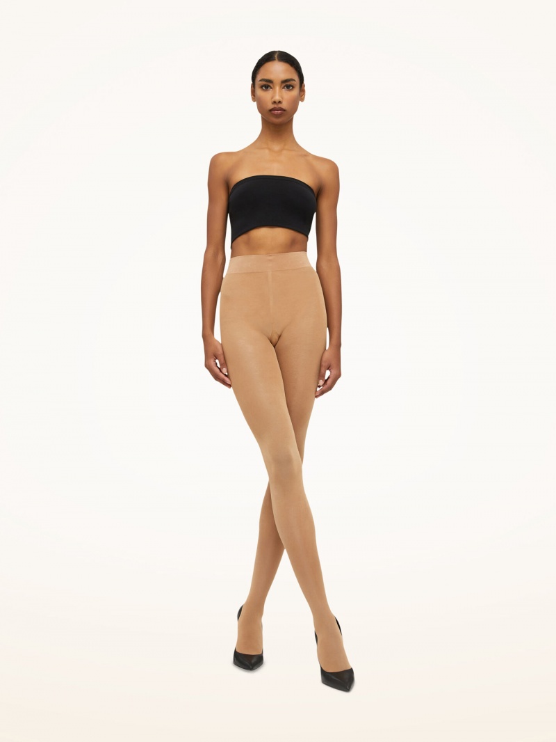 Gobi Wolford Pure Shimmer 40 Concealer Tights | 5247WXJVP