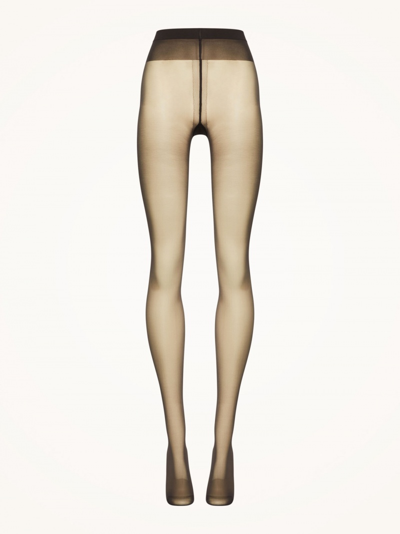 Nearly Black Wolford Individual 10 Tights | 7410ZWHCP