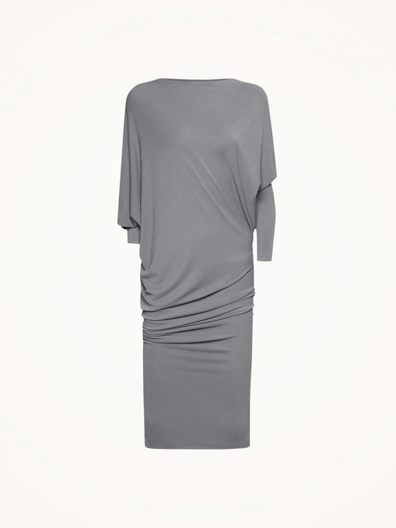 Soft Pewter Wolford Crepe Jersey Dress | 9684WCQGE