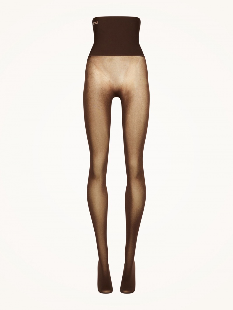 Umber Wolford Fatal High Waist Tights | 1429VGDKL