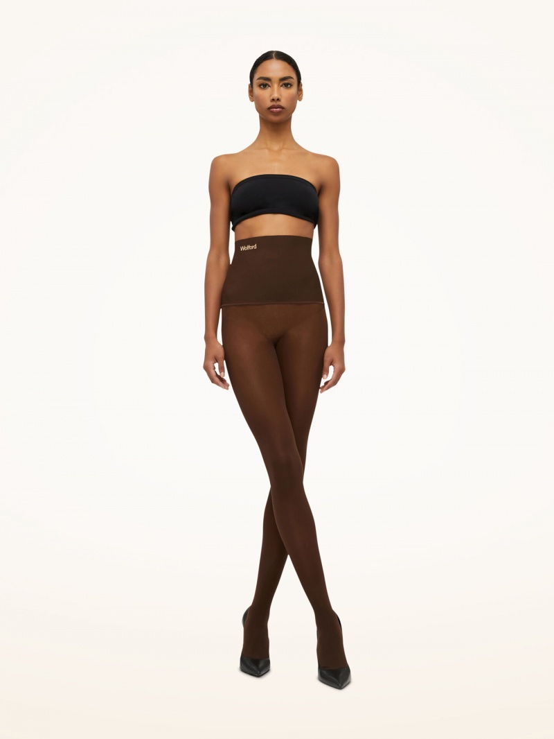 Umber Wolford Fatal High Waist Tights | 1429VGDKL