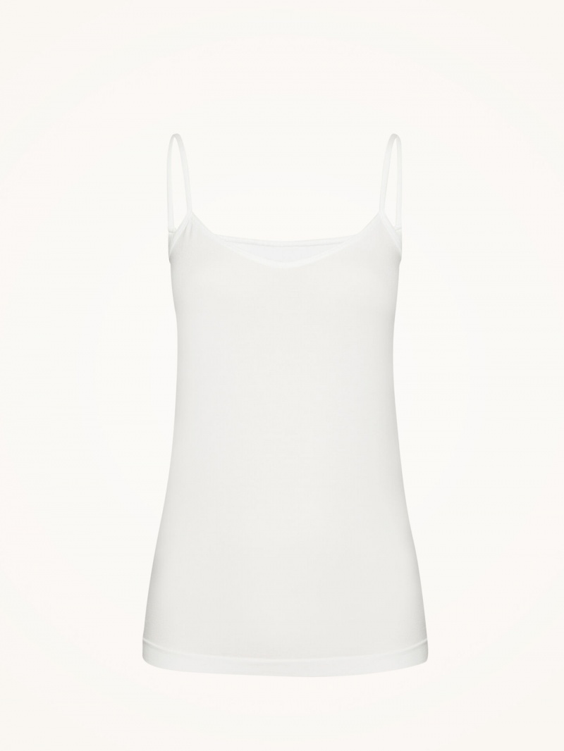 White Wolford Aurora Hawaii Top Sleeveless | 3615FKASY