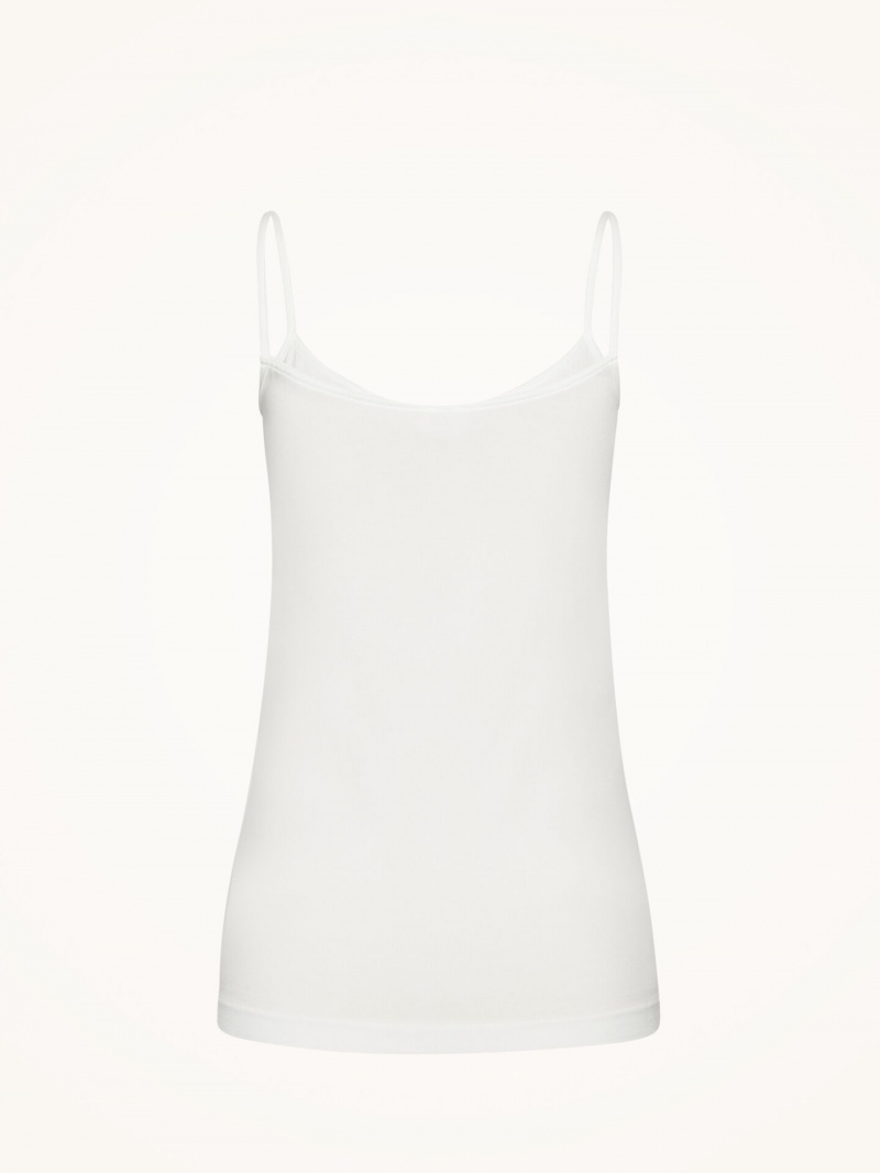 White Wolford Aurora Hawaii Top Sleeveless | 3615FKASY