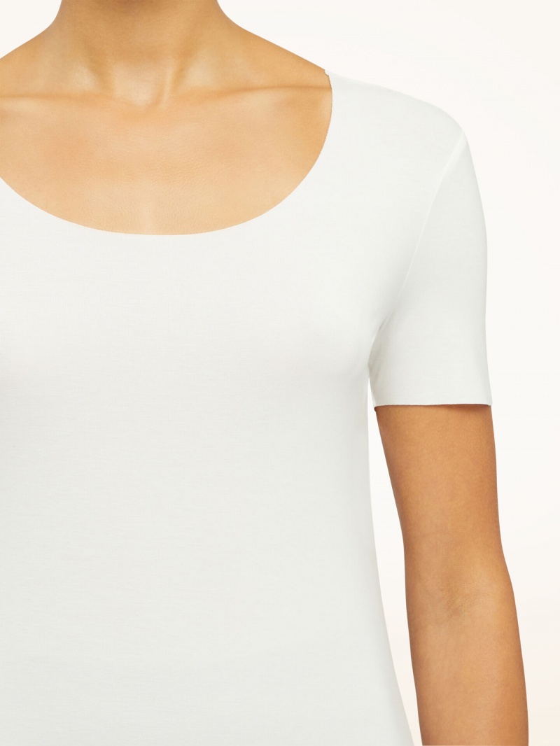 White Wolford Aurora Pure Shirt | 4268HTLWI