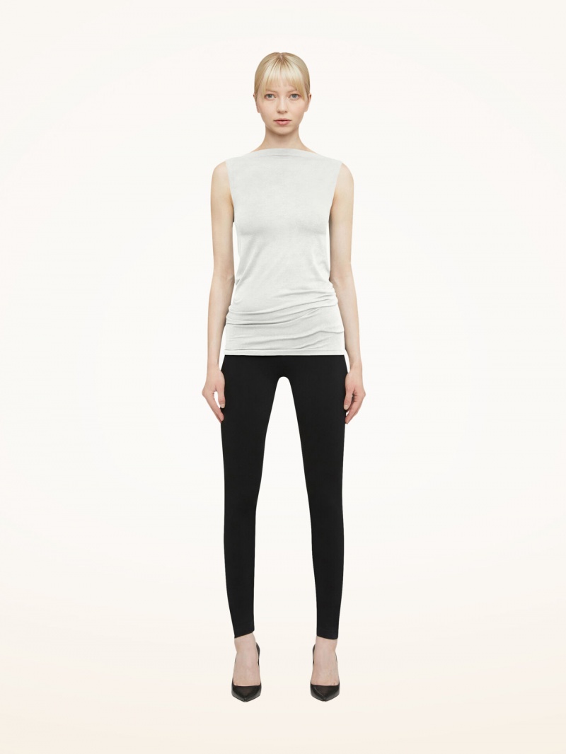 White Wolford Aurora Top Sleeveless | 3072LNICP