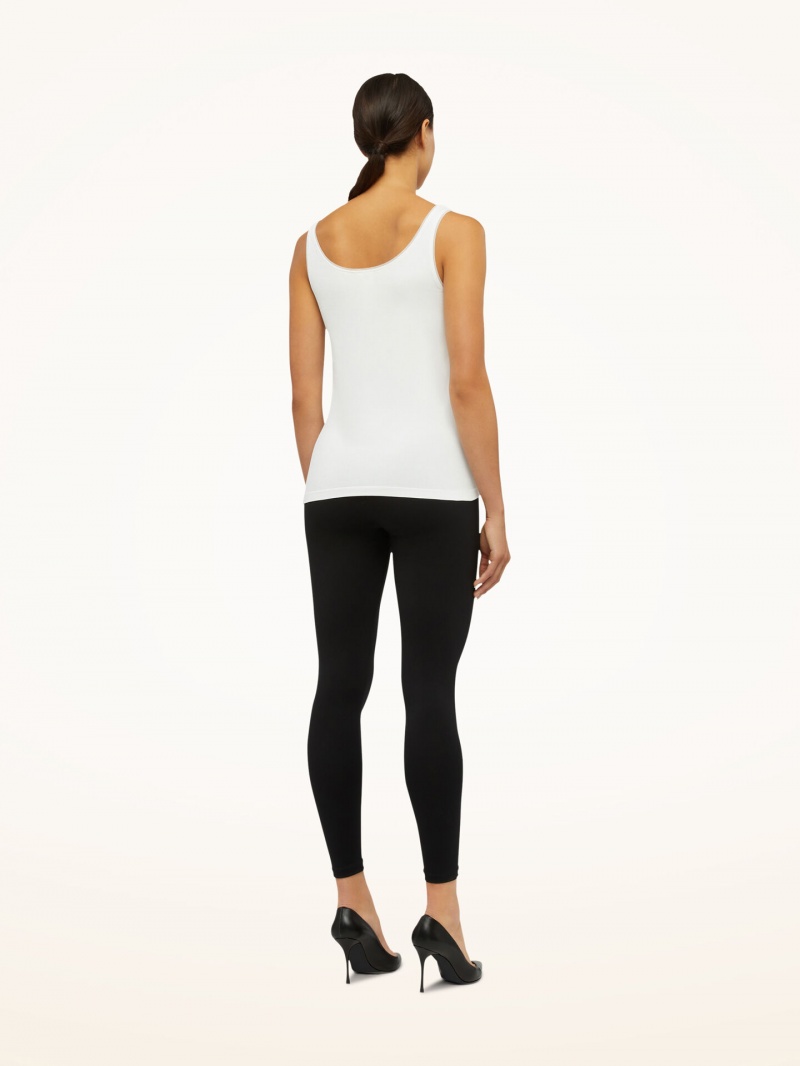 White Wolford Jamaika Top Sleeveless | 9237SMHTC